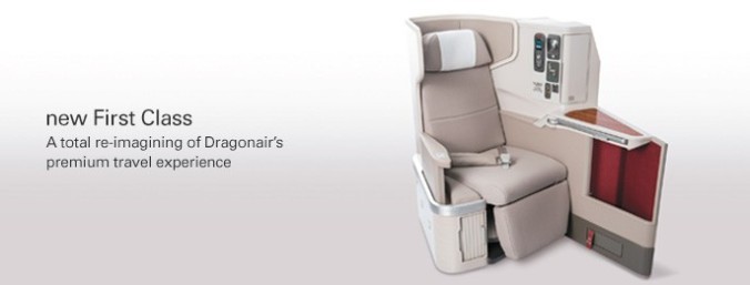 Cathay Dragon first class (image - Cathay Dragon)