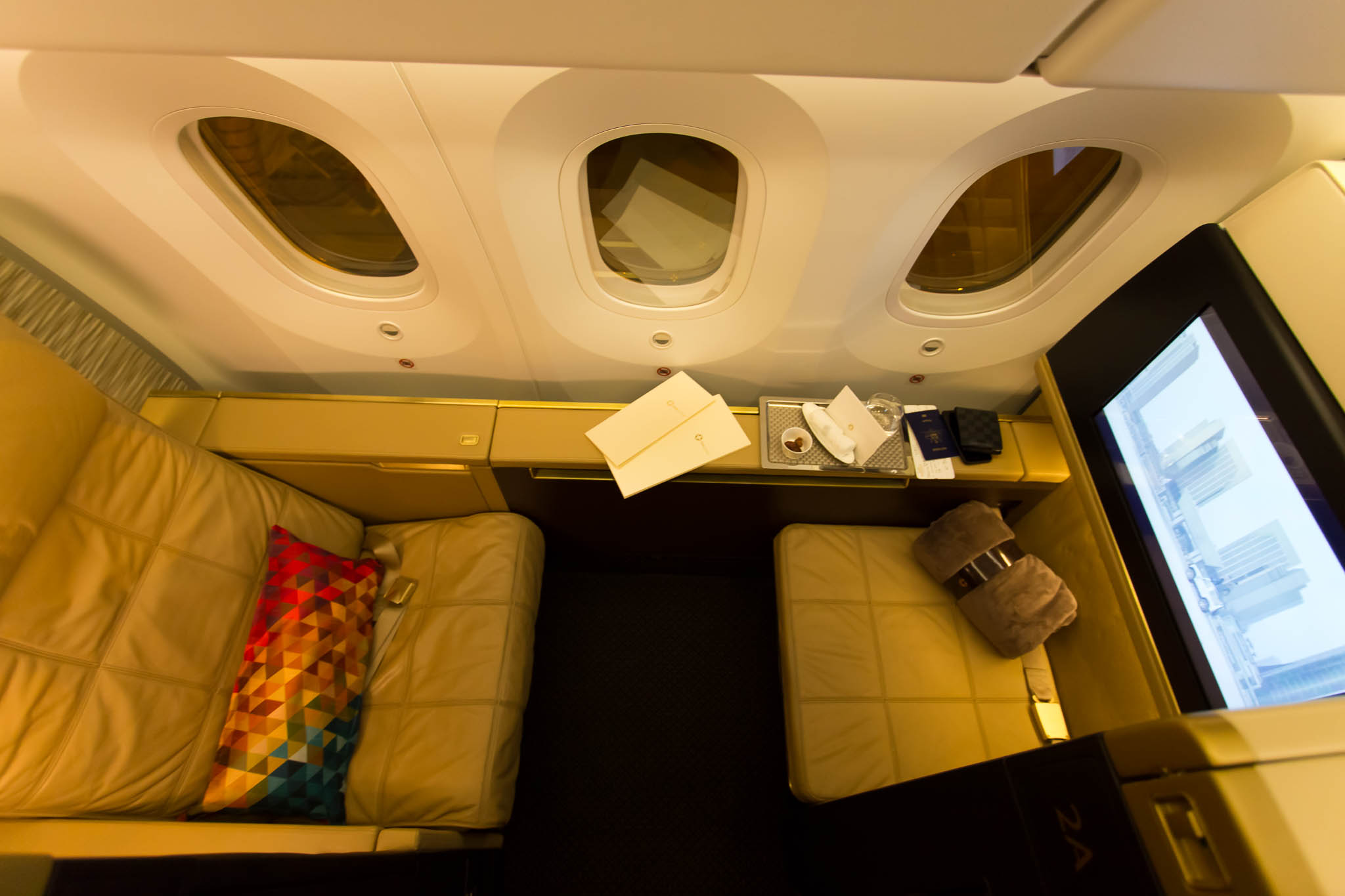 Etihad 787 First Class 