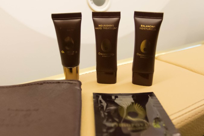 Etihad 787 First Class Amenity Kit Omorovicza Products 
